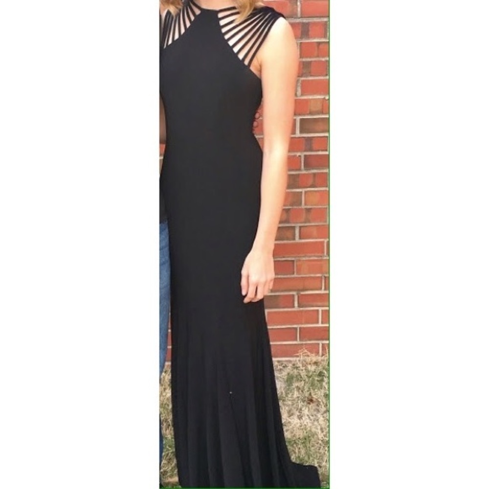 Black formal dress